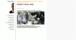 Desktop Screenshot of holgermueller.eu